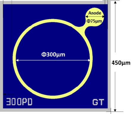 Linear InGaAs 300μm MPD Chip